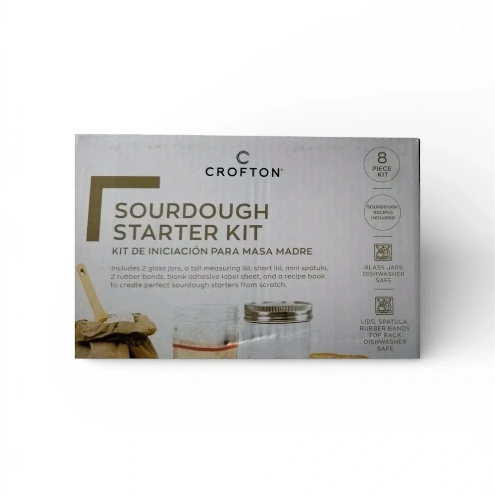 Crofton Sourdough Starter Kit - Red and Silver